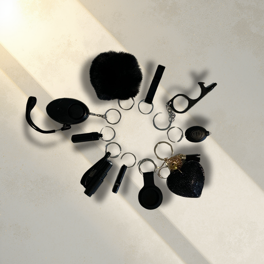 Random Safety Keychain – 10 Items