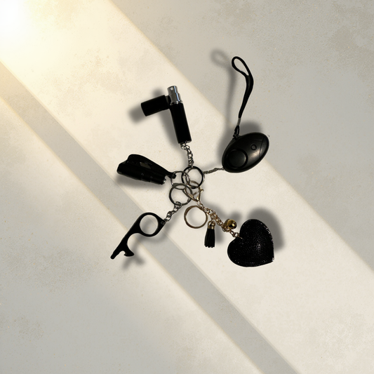 Random Safety Keychain – 5 Items
